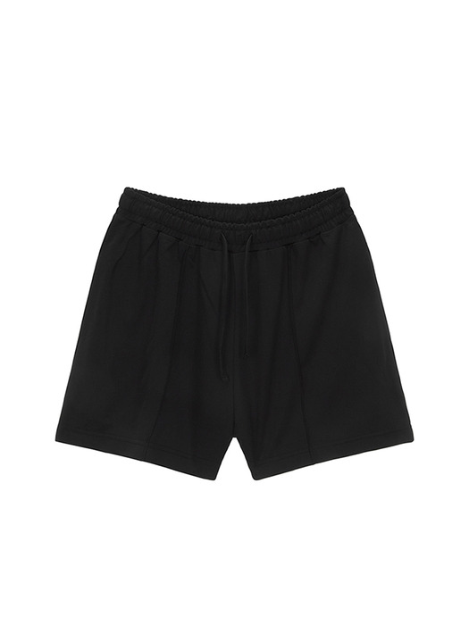 TRACK SHORT PANTS FOR WOMEN IN BLACK