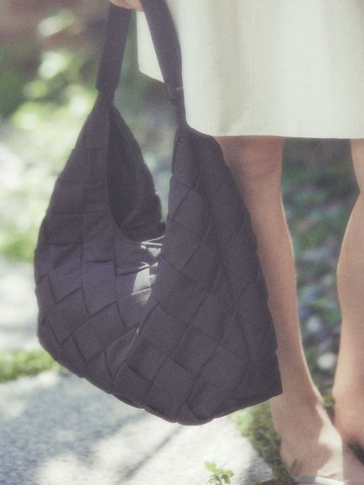 [인플루언서 PICK][2차]Leather Ring Mesh Bag Blackcurrant 레더 링 메쉬백 블랙커런트