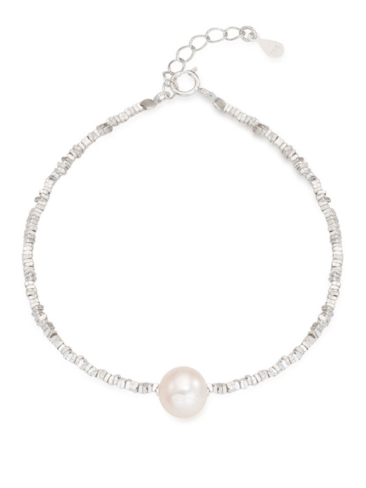 [silver925] pearl ball mini grain bracelet