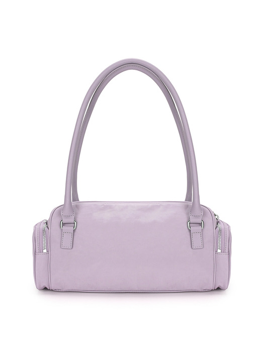 NYLON BOSTON BAG IN LILAC