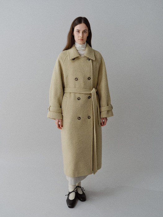 TFW SURI ALPACA BOUCLE DOUBLE COAT_2COLORS