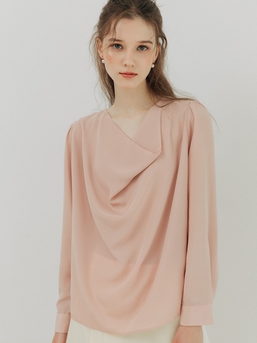 24fw_drape silky blouse(3colors)