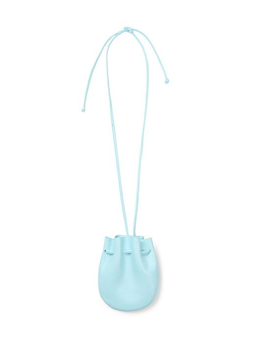 [딘디 PICK]Moon Jar - Shaped  Belted Bag_Light Blue