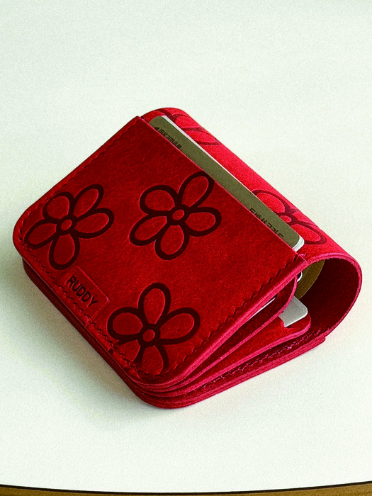 FOLDING WALLET_RED