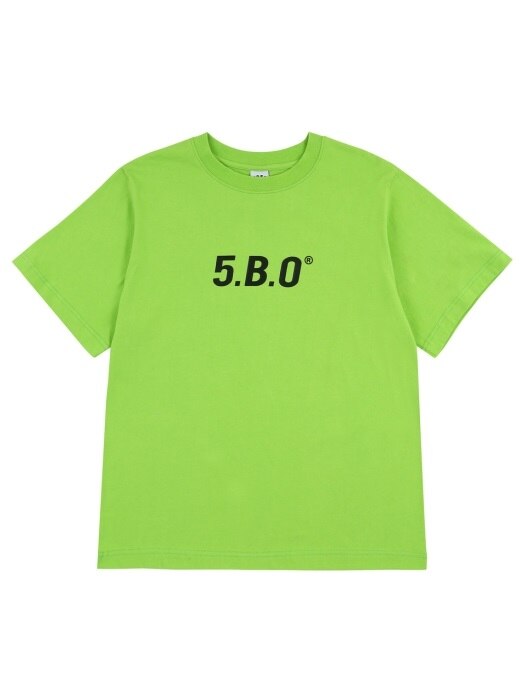 5.B.O SIGNATURE T-SHIRTS_yellow green