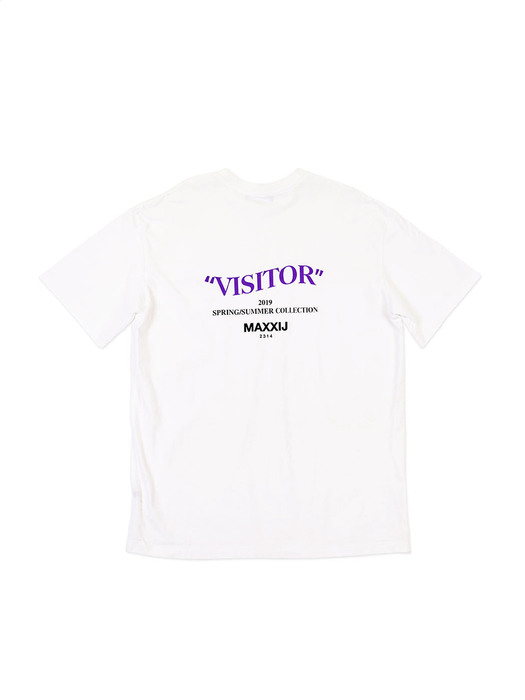 Visitor T-shirt White (Genderless)