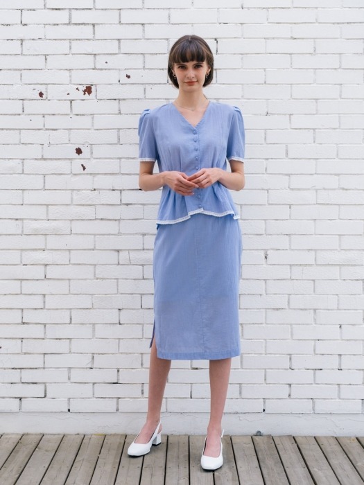 Laon Pleats Skirt (4color)