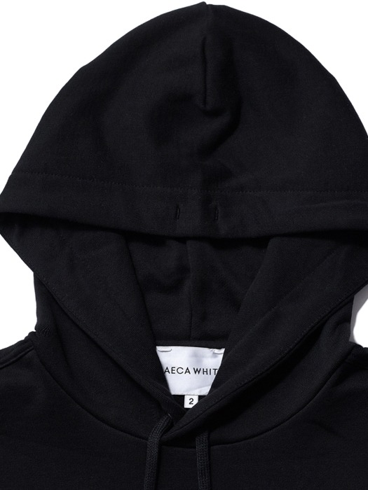 BLAKE PATCH OVERSIZE HOODIE-BLACK