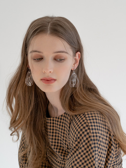Anderson twin acrylic earrings