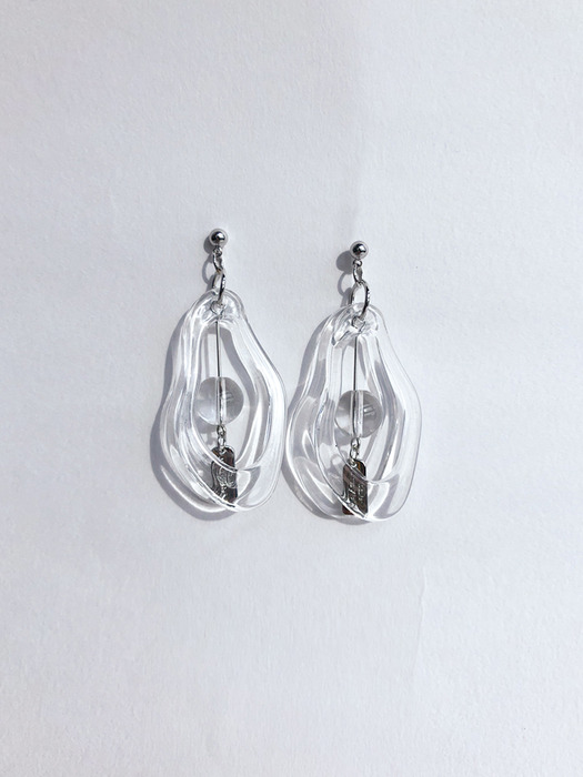 Anderson twin acrylic earrings