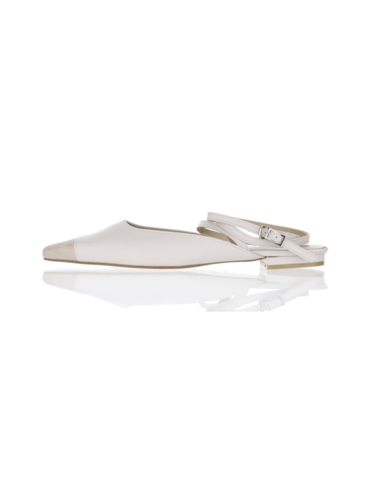 QURY STRAP SHOES IVORY