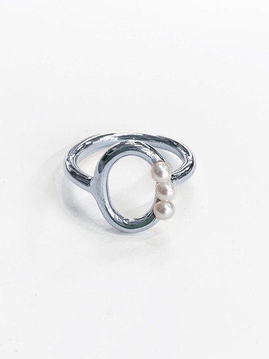 Petit Pearls Ring (silver)