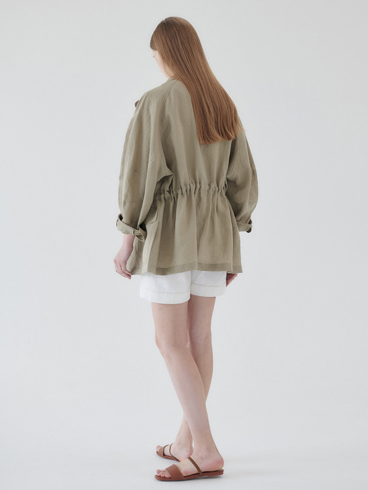 21N linen field jacket [K/BE]