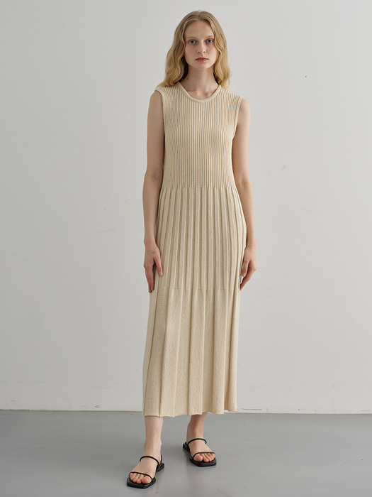 Boucle Ribbed One Piece (CREAM)