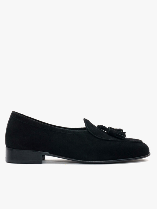 ALC045 Terso_Tassel Black Suede