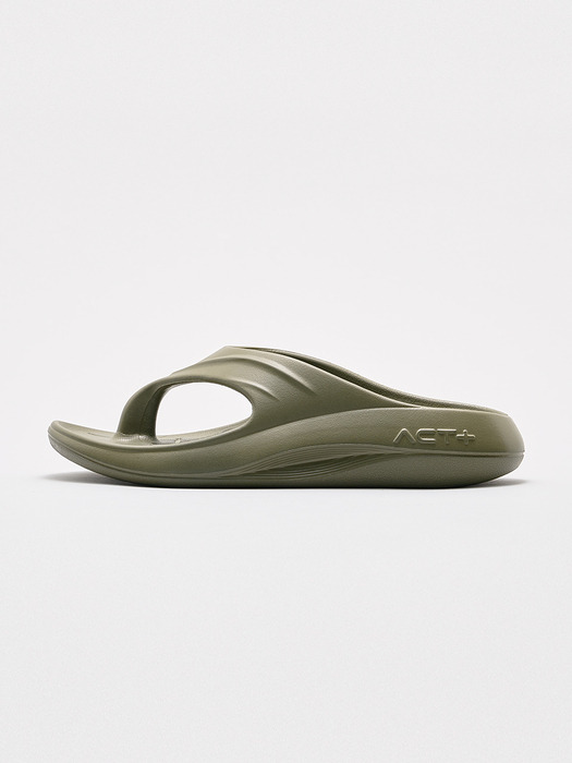 ALIGNPLUS™ FLIP FLOP WOOD KHAKI