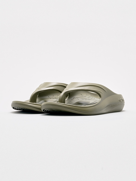 ALIGNPLUS™ FLIP FLOP WOOD KHAKI