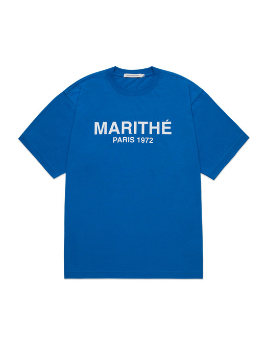 MARITHE REGULAR MARITHE TEE blue