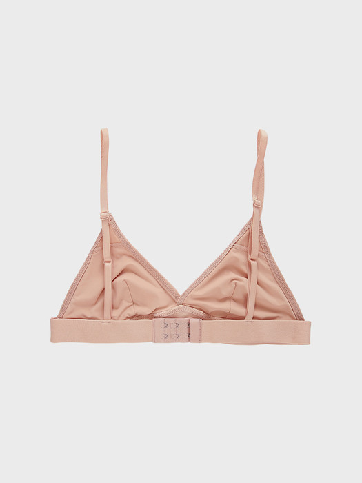 PLAIN SOFT BRA - MILKTEA