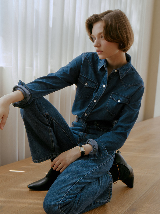 Jeanne Denim Shirts