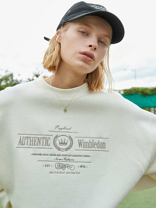 Wimbledon cotton sweatshirts
