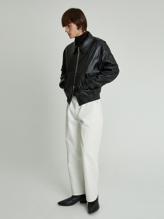 [ESSENTIAL] Torino Single Leather Jacket   