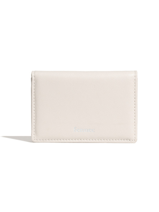 SOFT CARD CASE - ECRU