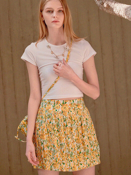 Dandelion Pleat Skirt