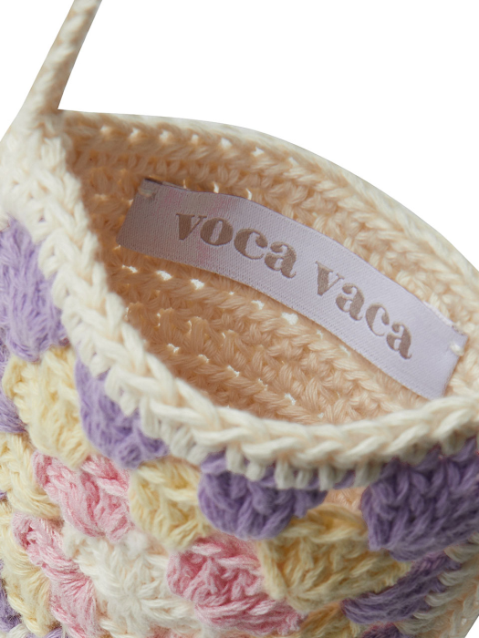 Handmade Crochet Mini Bag_Ivory VC2236BG030M