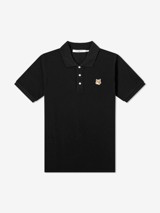 [UNISEX] 21FW FOX HEAD PATCH POLO BLACK FU00203KJ7007 P199