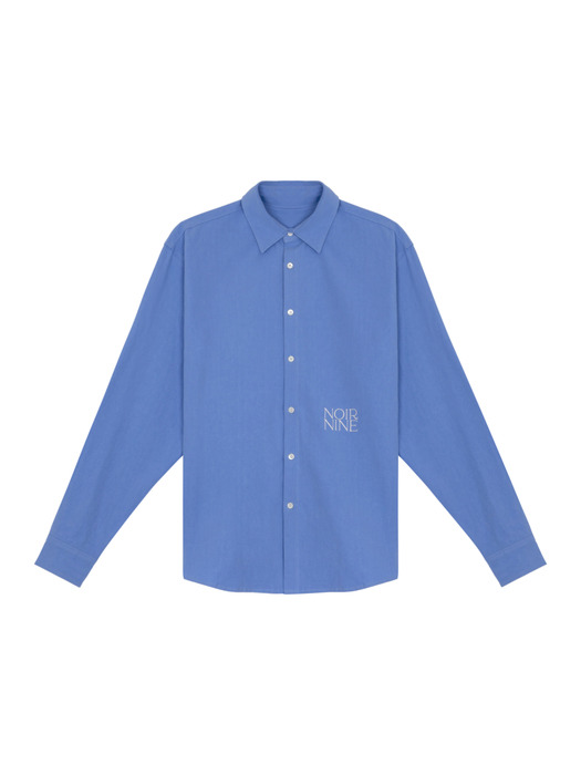 Mens Logo Oxford Shirt [BLUE]