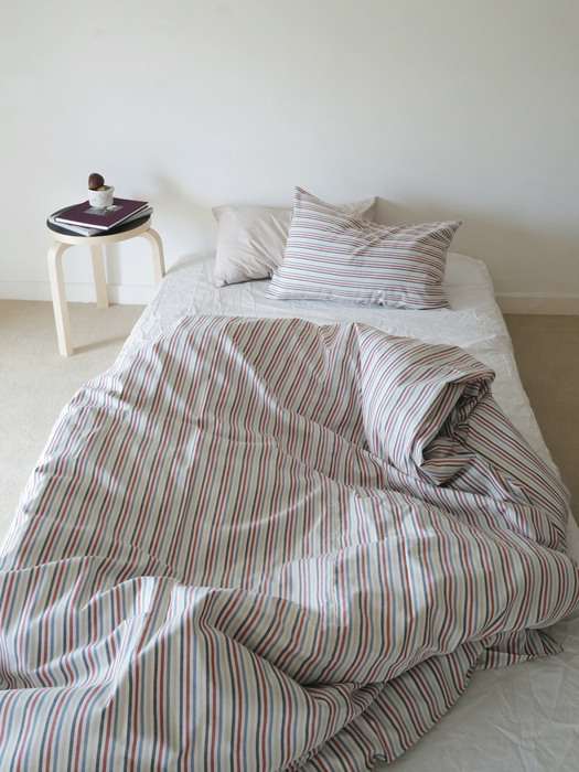 Multi stripe duvet cover