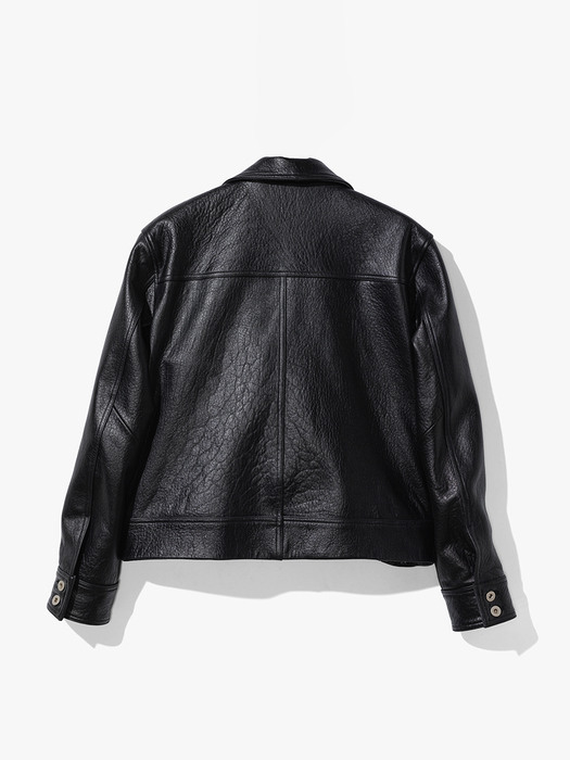 Vegetable Trucker Jacket (Black)