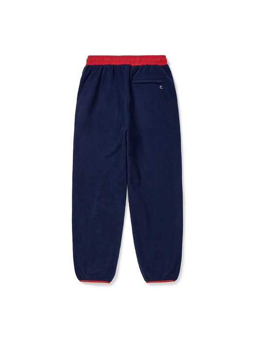 Colored Fleece Pants_Men (Navy)