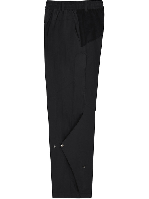 Obtuse Triangle Flap Pants - Black (FL-226)