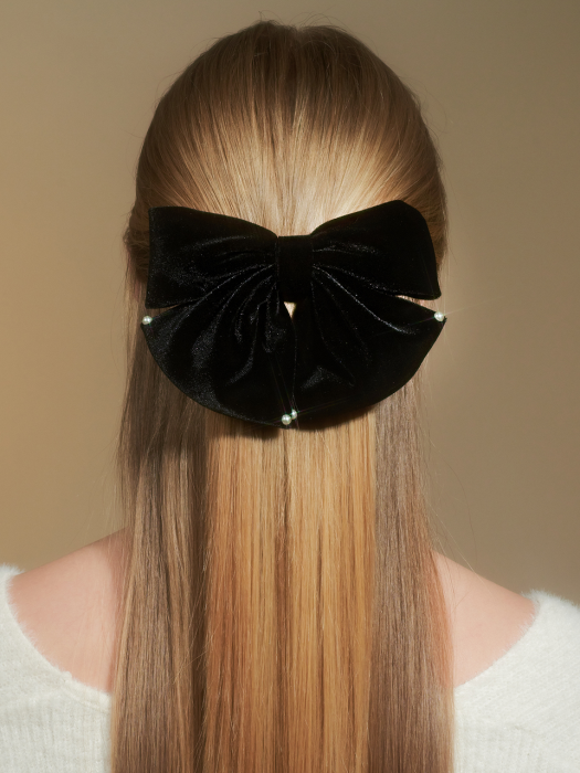 ENGBROX ● ANNA PEARL RIBBON HAIRPIN 앵브록스]anna pearl ribbon hairpin