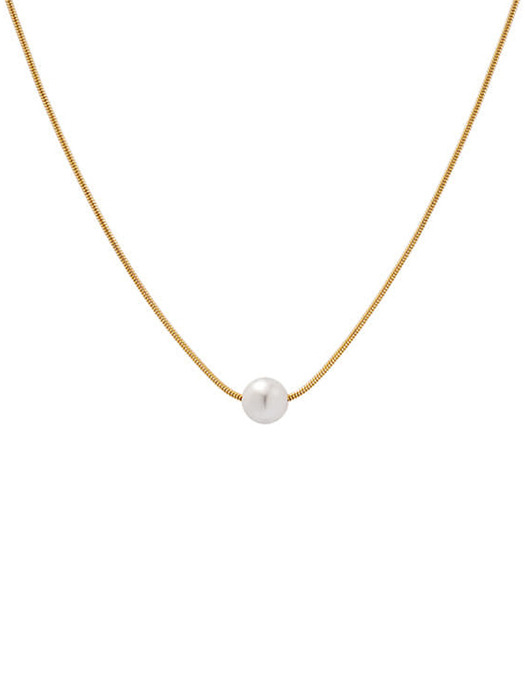 [925 silver] Un.silver.156 / bondir necklace (2 type)(gold)