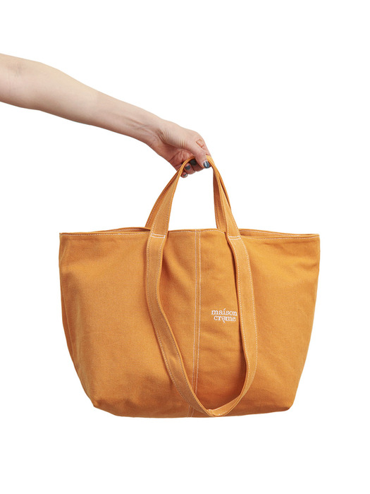 Reversible Stitch Bag_Orange