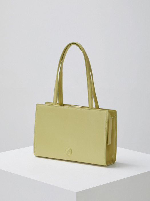 Oval lady bag(Champagne)