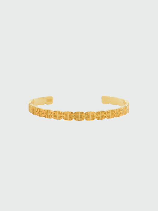 WRACE Logo Bracelet - Gold