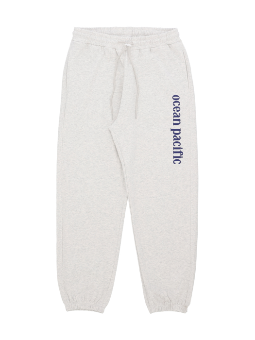 OCEAN CITY SWEAT PANTS [LIGHT GRAY]