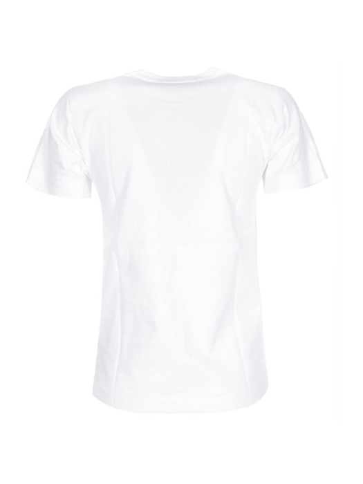 23SS 여성 레드 와펜 더블하트 티셔츠 AZ-T025-051-1