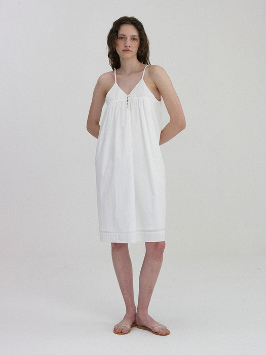 Cami mid one-piece (White)