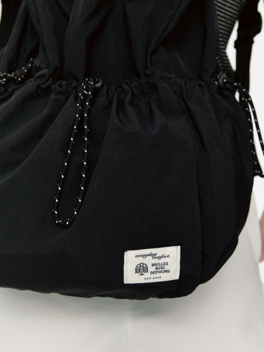 travel backpack - black