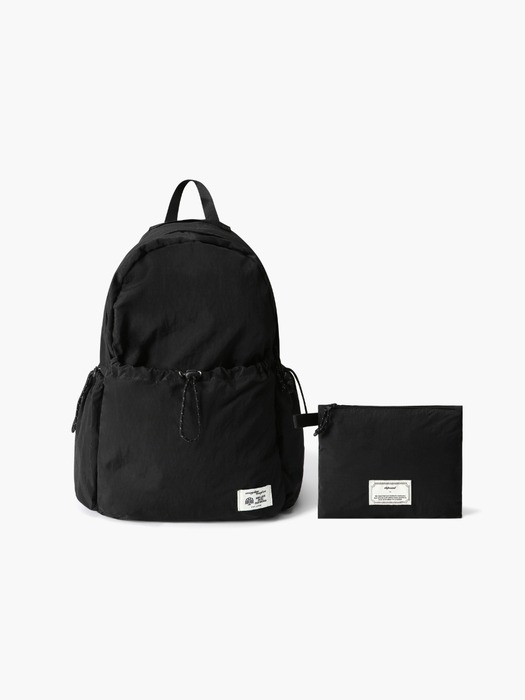 travel backpack - black