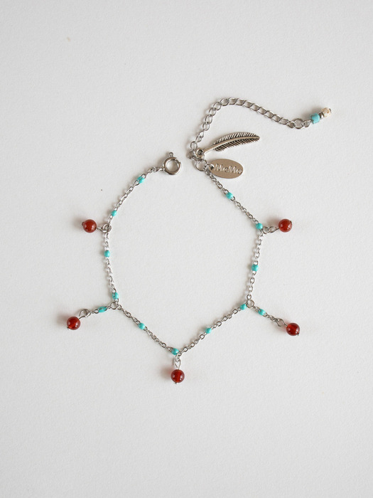 Native indian type bracelet/anklet