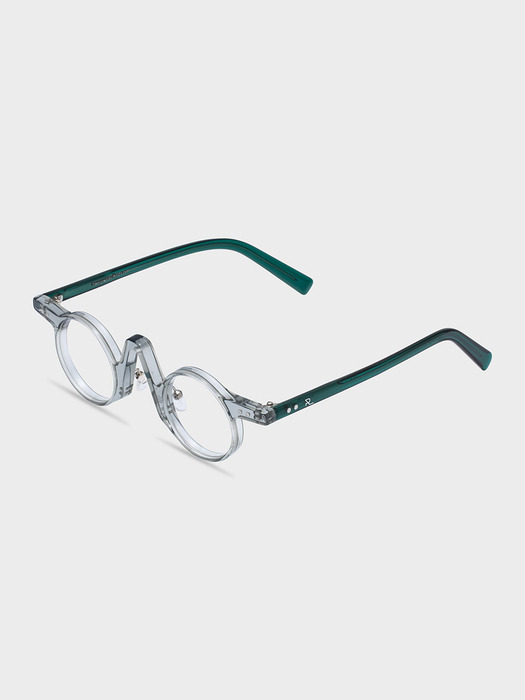 RECLOW ACETATE PES-2 CRYSTAL GREEN GLASS 안경