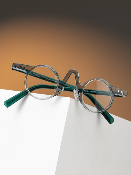 RECLOW ACETATE PES-2 CRYSTAL GREEN GLASS 안경