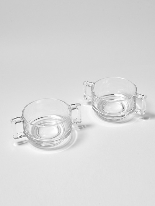 ARNO GLASS SOUP BOWL 2 set
