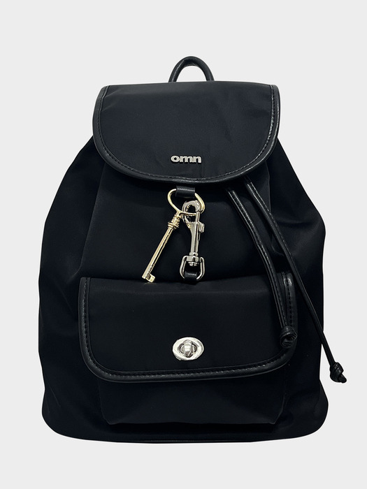 key& backpack _nylon black